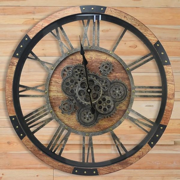Large Modern Wall Clock - Living Room & Office Decor